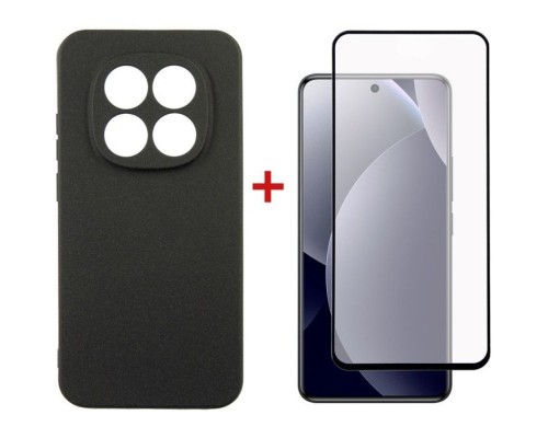 Чохол до мобільного телефона Dengos Carbon + glass Xiaomi Redmi Note 15 Pro 5G Black (DG-KM-186)