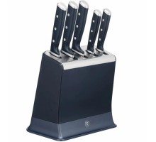 Набір ножів Tefal Ever Sharp Pro, 6 предметів, чорний (K297S644)