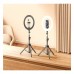 Набір блогера RTAKO ZJ-ZBT01 Live Streaming Stand with Ring Light and Floor Tripod (6942063215400)