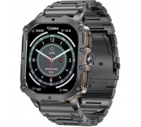 Смарт-годинник Gelius Tactical Heavy (GP-SW016) Black Chrome (2099901019097)