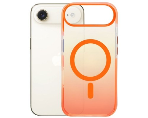 Чохол до мобільного телефона BeCover FIBRA Shock-Proof MagSafe Apple iPhone 17 Air Orange (715457)