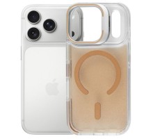 Чохол до мобільного телефона BeCover FIBRA Star Shine MagSafe Apple iPhone 17 Pro Max Desert Gold (715433)