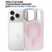 Чохол до мобільного телефона BeCover FIBRA Star Shine MagSafe Apple iPhone 17 Pro Max Light Pink (715435)