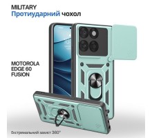 Чохол до мобільного телефона BeCover Military Motorola Edge 60 Fusion Dark Green (715524)