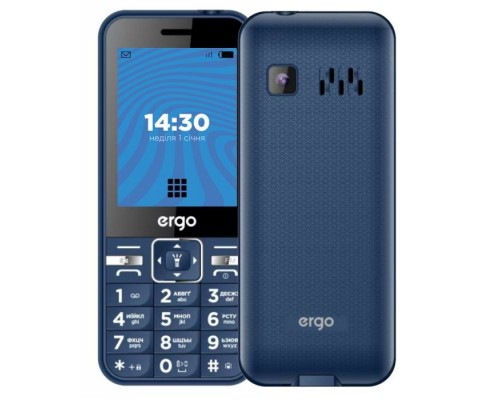 Мобільний телефон Ergo E281 Blue