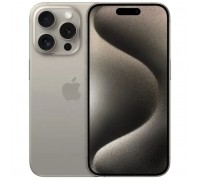 Мобільний телефон Apple iPhone 15 Pro 128Gb Natural Titanium (Grade A) USED (iP15Pr12NaT_A)