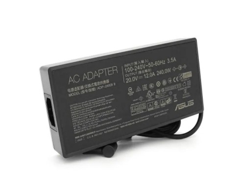 Блок живлення до ноутбуку Merlion ASUS 240W 20V 12А, 6.0*3.7 (45688 / LAS240/20-6,0*3.7)