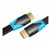 Кабель мультимедійний HDMI M to HDMI M 1.0m 4K60Hz black Vention (VAA-B02-L100)