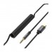 Кабель мультимедійний USB-C to 3.5mm M 1.0m black Vention (BGABF)