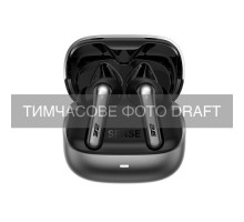 Навушники 2E Sense Black (2E-EBTWS6BK)