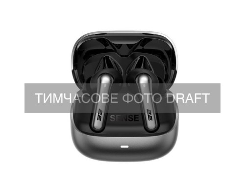 Навушники 2E Sense Black (2E-EBTWS6BK)