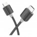 Кабель мультимедійний HDMI M to HDMI M 1.0m V2.0 4K black HOCO (6931474799388)