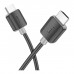 Кабель мультимедійний HDMI M to HDMI M 1.0m V2.0 4K black HOCO (6931474799388)