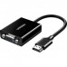 Перехідник HDMI M to VGA F 1920x1080 60Hz black Ugreen (UGR-90813)