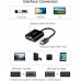 Перехідник HDMI M to VGA F 1920x1080 60Hz black Ugreen (UGR-90813)