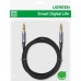 Кабель мультимедійний 3.5mm M to 3.5mm M 2.0m (4pin) AV183 gray Ugreen (20782)