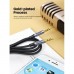 Кабель мультимедійний 3.5mm M to 3.5mm M 2.0m (4pin) AV183 gray Ugreen (20782)