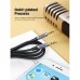 Кабель мультимедійний 3.5mm M to 3.5mm M 2.0m (4pin) AV183 gray Ugreen (20782)