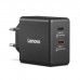 Блок живлення до ноутбуку Lenovo Dual USB-C 65W GaN Charger (40AW065BEU)