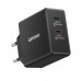 Блок живлення до ноутбуку Lenovo Dual USB-C 65W GaN Charger (40AW065BEU)