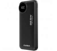 Батарея універсальна Choetech 10000mAh, 22.5W, PD, QC/3.0, Black (M15-B791-ACBK-NG)