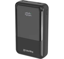 Батарея універсальна ColorWay 20 000 mAh DigiPower PD/45W, QC/4.0, Black (CW-PB200LP04BK)