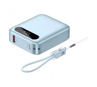 Батарея універсальна Choetech 10000mA, 22.5W, PD, QC, blue (B860-CCLBE)