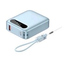 Батарея універсальна Choetech 10000mA, 22.5W, PD, QC, blue (B860-CCLBE)