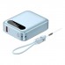 Батарея універсальна Choetech 10000mA, 22.5W, PD, QC, blue (B860-CCLBE)