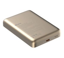 Батарея універсальна Atria 10000mAh, PD/20W, 15W Wireless MagSafe, White (WPD-W72G)