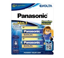 Батарейка C (LR14) Evolta лужна 2pcs Blister Panasonic (LR14EG/2B)