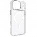 Чохол до мобільного телефона Armorstandart Unit MagCase Apple iPhone 18 Pro Max / 17 Pro Max Matte Clear Silver (ARM92349)