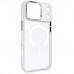 Чохол до мобільного телефона Armorstandart Unit MagCase Apple iPhone 18 Pro Max / 17 Pro Max Matte Clear Silver (ARM92349)
