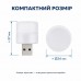 Лампа USB Optima UL-007 1W (37х24 мм) White (OPT-UL-007-WH)