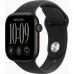 Смарт-годинник Apple Watch Series 12 GPS 46mm Black Aluminium Case with Black Sport Band - M/L (MJEL4RK/A)
