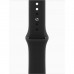 Смарт-годинник Apple Watch Series 12 GPS 46mm Black Aluminium Case with Black Sport Band - M/L (MJEL4RK/A)