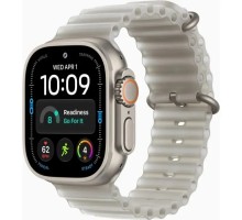 Смарт-годинник Apple Watch Ultra 4 GPS + Cellular 49mm Natural Titanium Case with Translucent Grey Ocean Band (MJAD4QI/A)