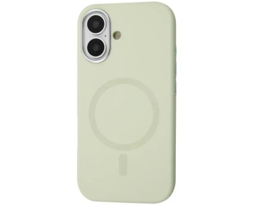 Чохол до мобільного телефона BeCover FIBRA Silicone OmniMag Apple iPhone 16 Milk White (716230)