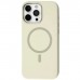 Чохол до мобільного телефона BeCover FIBRA Silicone OmniMag Apple iPhone 16 Pro Max Milk White (716239)