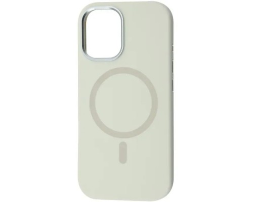 Чохол до мобільного телефона BeCover FIBRA Silicone OmniMag Apple iPhone 17 Milk White (716202)