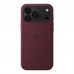 Чохол до мобільного телефона Apple Silicone MagSafe iPhone 18 Pro Max Burgundy (MK914ZM/A)