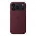 Чохол до мобільного телефона Apple Silicone MagSafe iPhone 18 Pro Max Burgundy (MK914ZM/A)