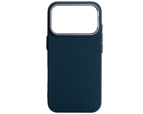 Чохол до мобільного телефона Armorstandart LikeCarbon2 MagCase Apple iPhone 18 Pro / 17 Pro Kevlar Dark Blue (ARM92538)