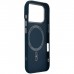 Чохол до мобільного телефона Armorstandart LikeCarbon2 MagCase Apple iPhone 18 Pro / 17 Pro Kevlar Dark Blue (ARM92538)