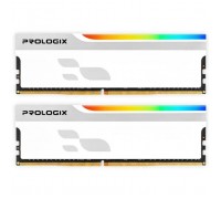 Модуль пам'яті для комп'ютера DDR4 32GB (2x16GB) 3600 MHz Onyx White RGB Prologix (PRO32GB3600YWR4K)