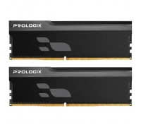 Модуль пам'яті для комп'ютера DDR5 32GB (2x16GB) 6000 MHz Onyx Black Prologix (PRO32GB6000YB5K)