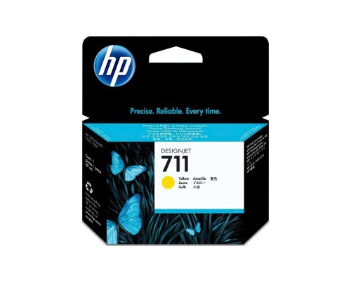 Картридж HP DJ No.711 DesignJet 120/520 Yellow (CZ132A)