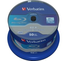 Диск BD Verbatim 25Gb 6x Cacke 50шт Datalife (43838)