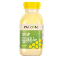 Тонер HP CLJ 1500/3000/4600/CP1215) YELLOW 100г Patron (HCS-A-Y-100)