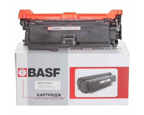 Картридж BASF для HP CLJ CM3530/CP3525 аналог CE250A Black (KT-CE250A)